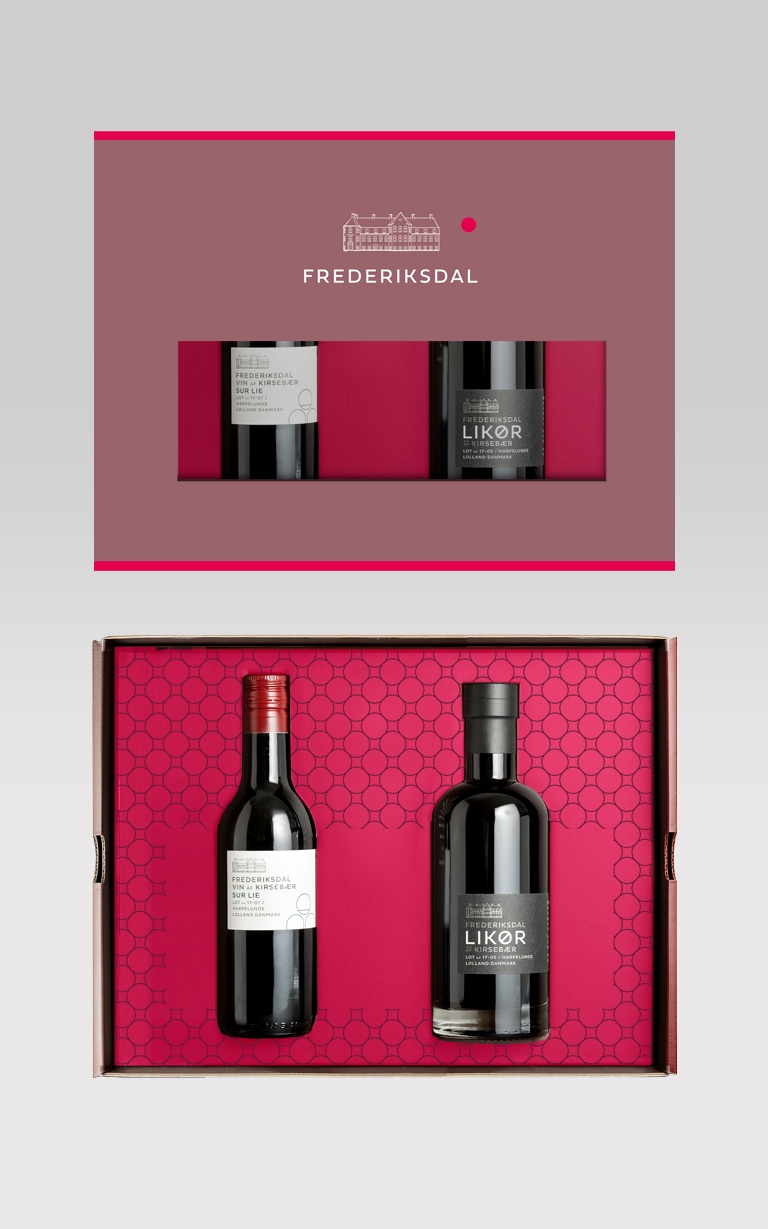 Frederiksdal Geschenkbox mit zwei Weinen